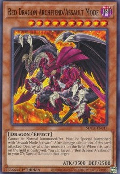 Red Dragon Archfiend/Assault Mode⁣ - Structure Deck: The Crimson King⁣ (Common)⁣ [017]