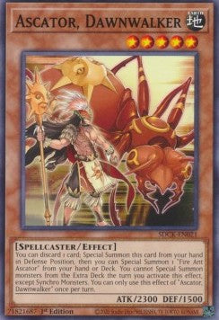 Ascator, Dawnwalker⁣ - Structure Deck: The Crimson King⁣ (Common)⁣ [021]