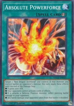 Absolute Powerforce⁣ - Structure Deck: The Crimson King⁣ (Common)⁣ [025]