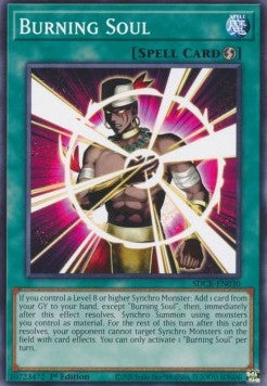 Burning Soul⁣ - Structure Deck: The Crimson King⁣ (Common)⁣ [030]