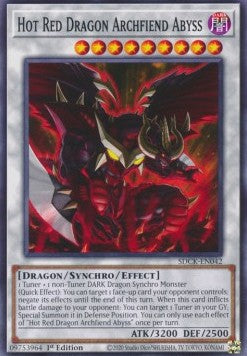 Hot Red Dragon Archfiend Abyss⁣ - Structure Deck: The Crimson King⁣ (Common)⁣ [042]