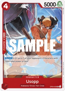 Usopp (OP04-003)⁣ - Kingdoms of Intrigue⁣ (Uncommon)⁣ [003]