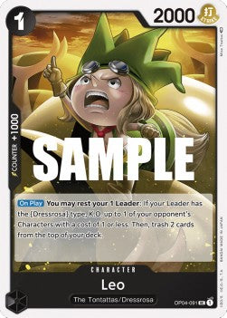 Leo (OP04-091)⁣ - Kingdoms of Intrigue⁣ (Uncommon)⁣ [091]