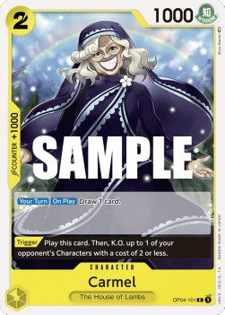 Carmel (OP04-101)⁣ - Kingdoms of Intrigue⁣ (Common)⁣ [101]
