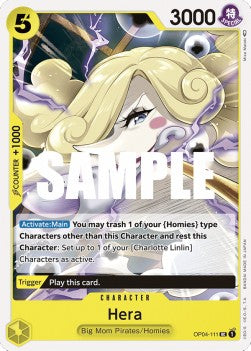 Hera (OP04-111)⁣ - Kingdoms of Intrigue⁣ (Uncommon)⁣ [111]