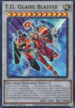 T.G. Glaive Blaster (V.1 - Ultra Rare)⁣ - Age of Overlord⁣ (Ultra Rare)⁣ [036]