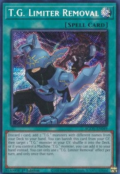 T.G. Limiter Removal (V.1 - Secret Rare)⁣ - Age of Overlord⁣ (Secret Rare)⁣ [049]