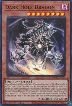 Dark Hole Dragon (V.1 - Ultra Rare)⁣ - Age of Overlord⁣ (Ultra Rare)⁣ [020]