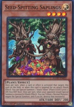 Seed-Spitting Saplings⁣ - Age of Overlord⁣ (Super Rare)⁣ [022]