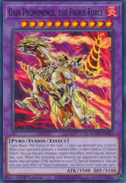 Gaia Prominence, the Fierce Force⁣ - Age of Overlord⁣ (Common)⁣ [033]