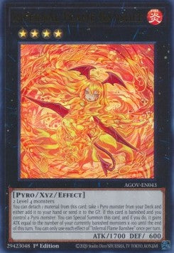 Infernal Flame Banshee (V.1 - Ultra Rare)⁣ - Age of Overlord⁣ (Ultra Rare)⁣ [043]