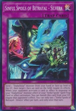 Sinful Spoils of Betrayal - Silvera⁣ - Age of Overlord⁣ (Super Rare)⁣ [074]