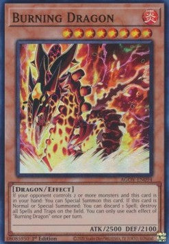 Burning Dragon⁣ - Age of Overlord⁣ (Super Rare)⁣ [094]