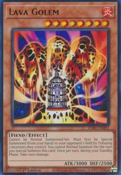 Lava Golem (V.2 - Ultra Rare)⁣ - 25th Anniversary Rarity Collection⁣ (Ultra Rare)⁣ [001]