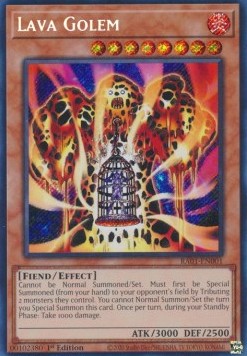 Lava Golem (V.3 - Secret Rare)⁣ - 25th Anniversary Rarity Collection⁣ (Secret Rare)⁣ [001]
