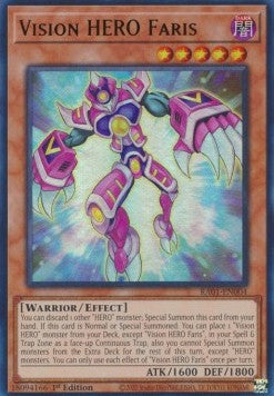 Vision HERO Faris (V.2 - Ultra Rare)⁣ - 25th Anniversary Rarity Collection⁣ (Ultra Rare)⁣ [004]