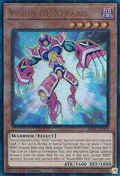 Vision HERO Faris (V.7 - Ultimate Rare)⁣ - 25th Anniversary Rarity Collection⁣ (Ultimate Rare)⁣ [004]