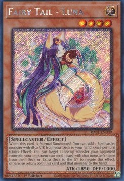 Fairy Tail - Luna (V.4 - Platinum Secret Rare)⁣ - 25th Anniversary Rarity Collection⁣ (Platinum Secret Rare)⁣ [009]