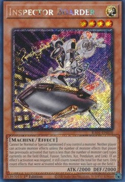 Inspector Boarder (V.4 - Platinum Secret Rare)⁣ - 25th Anniversary Rarity Collection⁣ (Platinum Secret Rare)⁣ [010]