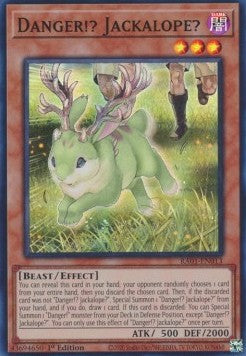 Danger!? Jackalope? (V.1 - Super Rare)⁣ - 25th Anniversary Rarity Collection⁣ (Super Rare)⁣ [013]