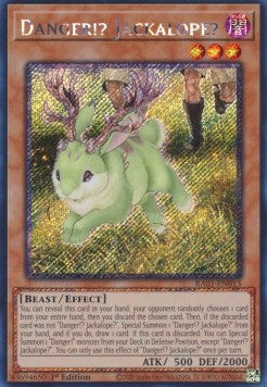 Danger!? Jackalope? (V.4 - Platinum Secret Rare)⁣ - 25th Anniversary Rarity Collection⁣ (Platinum Secret Rare)⁣ [013]