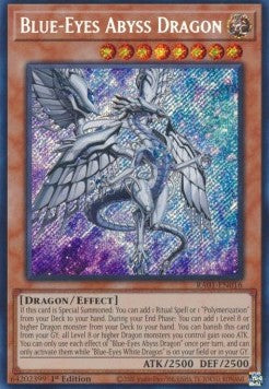 Blue-Eyes Abyss Dragon (V.3 - Secret Rare)⁣ - 25th Anniversary Rarity Collection⁣ (Secret Rare)⁣ [016]