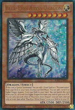Blue-Eyes Abyss Dragon (V.7 - Ultimate Rare)⁣ - 25th Anniversary Rarity Collection⁣ (Ultimate Rare)⁣ [016]