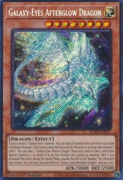 Galaxy-Eyes Afterglow Dragon (V.3 - Secret Rare)⁣ - 25th Anniversary Rarity Collection⁣ (Secret Rare)⁣ [017]