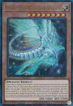 Galaxy-Eyes Afterglow Dragon (V.7 - Ultimate Rare)⁣ - 25th Anniversary Rarity Collection⁣ (Ultimate Rare)⁣ [017]
