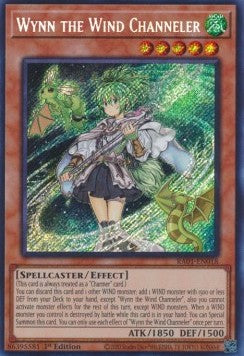 Wynn the Wind Channeler (V.3 - Secret Rare)⁣ - 25th Anniversary Rarity Collection⁣ (Secret Rare)⁣ [018]