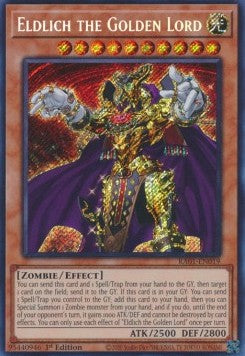 Eldlich the Golden Lord (V.3 - Secret Rare)⁣ - 25th Anniversary Rarity Collection⁣ (Secret Rare)⁣ [019]