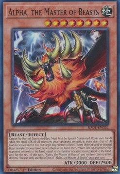 Alpha, the Master of Beasts (V.1 - Super Rare)⁣ - 25th Anniversary Rarity Collection⁣ (Super Rare)⁣ [022]