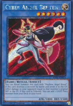 Cyber Angel Benten (V.4 - Platinum Secret Rare)⁣ - 25th Anniversary Rarity Collection⁣ (Platinum Secret Rare)⁣ [024]