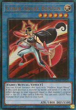 Cyber Angel Benten (V.7 - Ultimate Rare)⁣ - 25th Anniversary Rarity Collection⁣ (Ultimate Rare)⁣ [024]