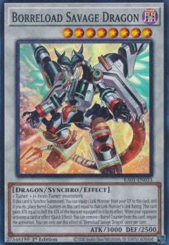 Borreload Savage Dragon (V.1 - Super Rare)⁣ - 25th Anniversary Rarity Collection⁣ (Super Rare)⁣ [033]