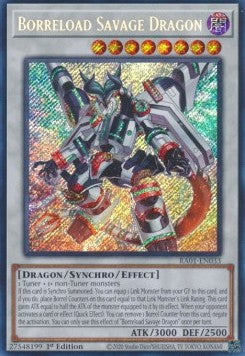 Borreload Savage Dragon (V.3 - Secret Rare)⁣ - 25th Anniversary Rarity Collection⁣ (Secret Rare)⁣ [033]