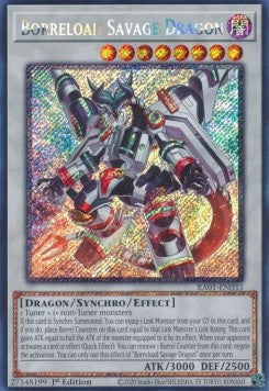 Borreload Savage Dragon (V.4 - Platinum Secret Rare)⁣ - 25th Anniversary Rarity Collection⁣ (Platinum Secret Rare)⁣ [033]