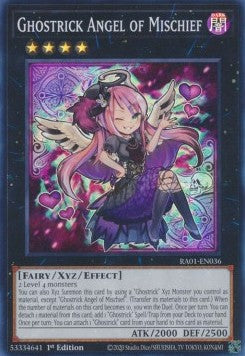 Ghostrick Angel of Mischief (V.3 - Secret Rare)⁣ - 25th Anniversary Rarity Collection⁣ (Secret Rare)⁣ [036]