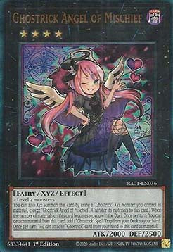 Ghostrick Angel of Mischief (V.7 - Ultimate Rare)⁣ - 25th Anniversary Rarity Collection⁣ (Ultimate Rare)⁣ [036]