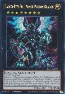 Galaxy-Eyes Full Armor Photon Dragon (V.3 - Secret Rare)⁣ - 25th Anniversary Rarity Collection⁣ (Secret Rare)⁣ [037]
