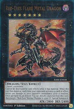 Red-Eyes Flare Metal Dragon (V.7 - Ultimate Rare)⁣ - 25th Anniversary Rarity Collection⁣ (Ultimate Rare)⁣ [038]