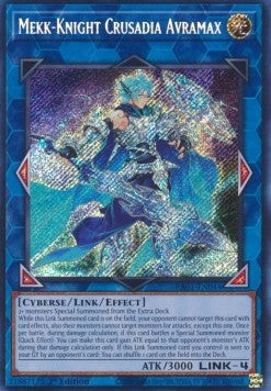 Mekk-Knight Crusadia Avramax (V.3 - Secret Rare)⁣ - 25th Anniversary Rarity Collection⁣ (Secret Rare)⁣ [044]