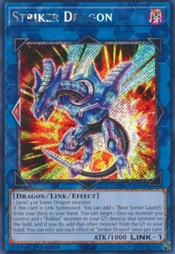 Striker Dragon (V.4 - Platinum Secret Rare)⁣ - 25th Anniversary Rarity Collection⁣ (Platinum Secret Rare)⁣ [046]
