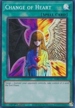 Change of Heart (V.1 - Super Rare)⁣ - 25th Anniversary Rarity Collection⁣ (Super Rare)⁣ [050]