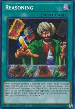 Reasoning (V.3 - Secret Rare)⁣ - 25th Anniversary Rarity Collection⁣ (Secret Rare)⁣ [052]