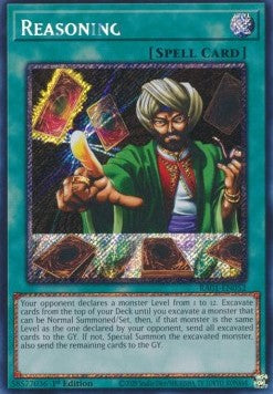 Reasoning (V.4 - Platinum Secret Rare)⁣ - 25th Anniversary Rarity Collection⁣ (Platinum Secret Rare)⁣ [052]