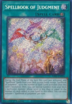 Spellbook of Judgment (V.3 - Secret Rare)⁣ - 25th Anniversary Rarity Collection⁣ (Secret Rare)⁣ [054]