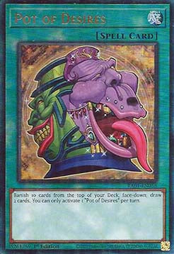 Pot of Desires (V.7 - Ultimate Rare)⁣ - 25th Anniversary Rarity Collection⁣ (Ultimate Rare)⁣ [056]
