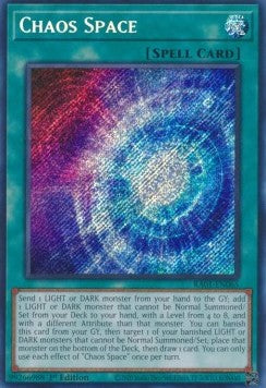 Chaos Space (V.3 - Secret Rare)⁣ - 25th Anniversary Rarity Collection⁣ (Secret Rare)⁣ [065]