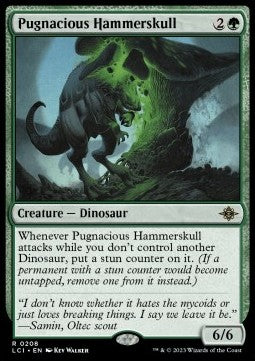 Pugnacious Hammerskull⁣ - The Lost Caverns of Ixalan⁣ (Rare)⁣ [208]